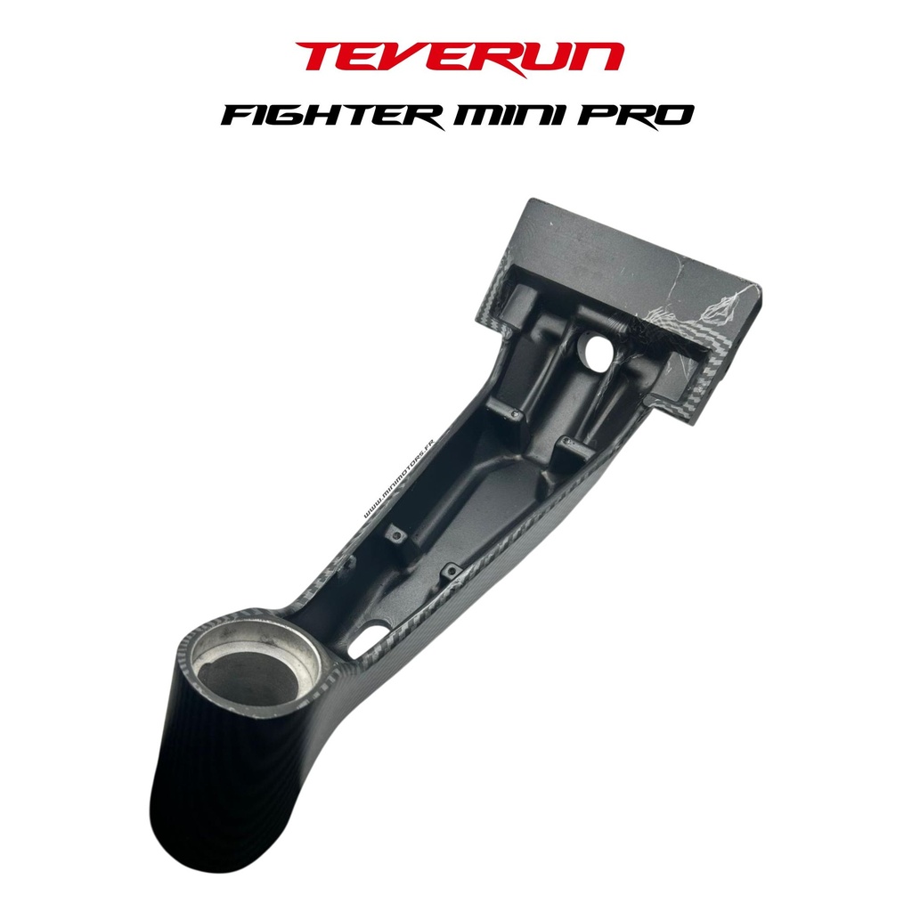 TEVERUN FIGHTER MINI PRO 2025 | SUPPORT COLONNE DE DIRECTION EFFET CARBONE