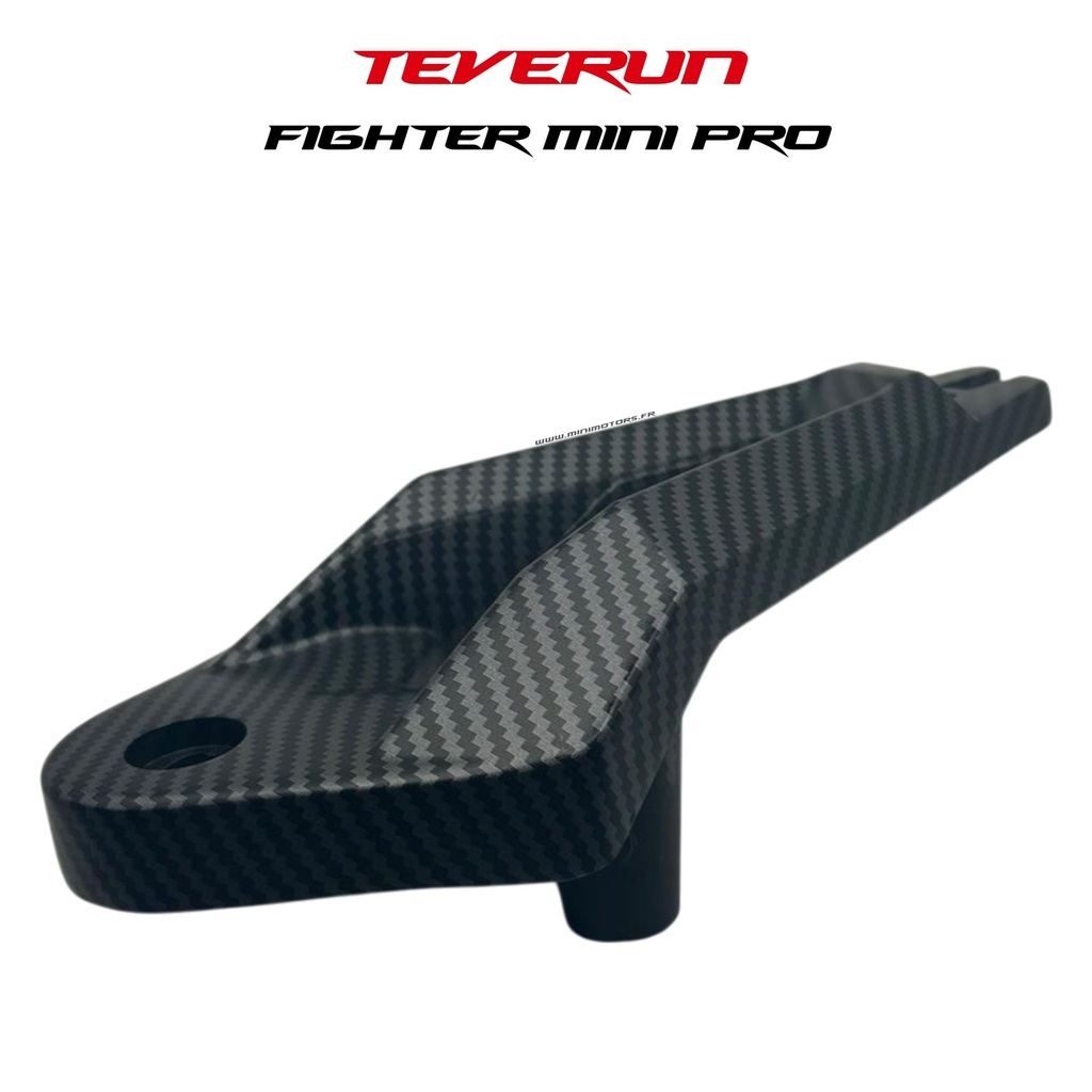 TEVERUN FIGHTER MINI PRO 2025 | BRAS DE FOURCHE AV DROITE / AR GAUCHE EFFET CARBONE