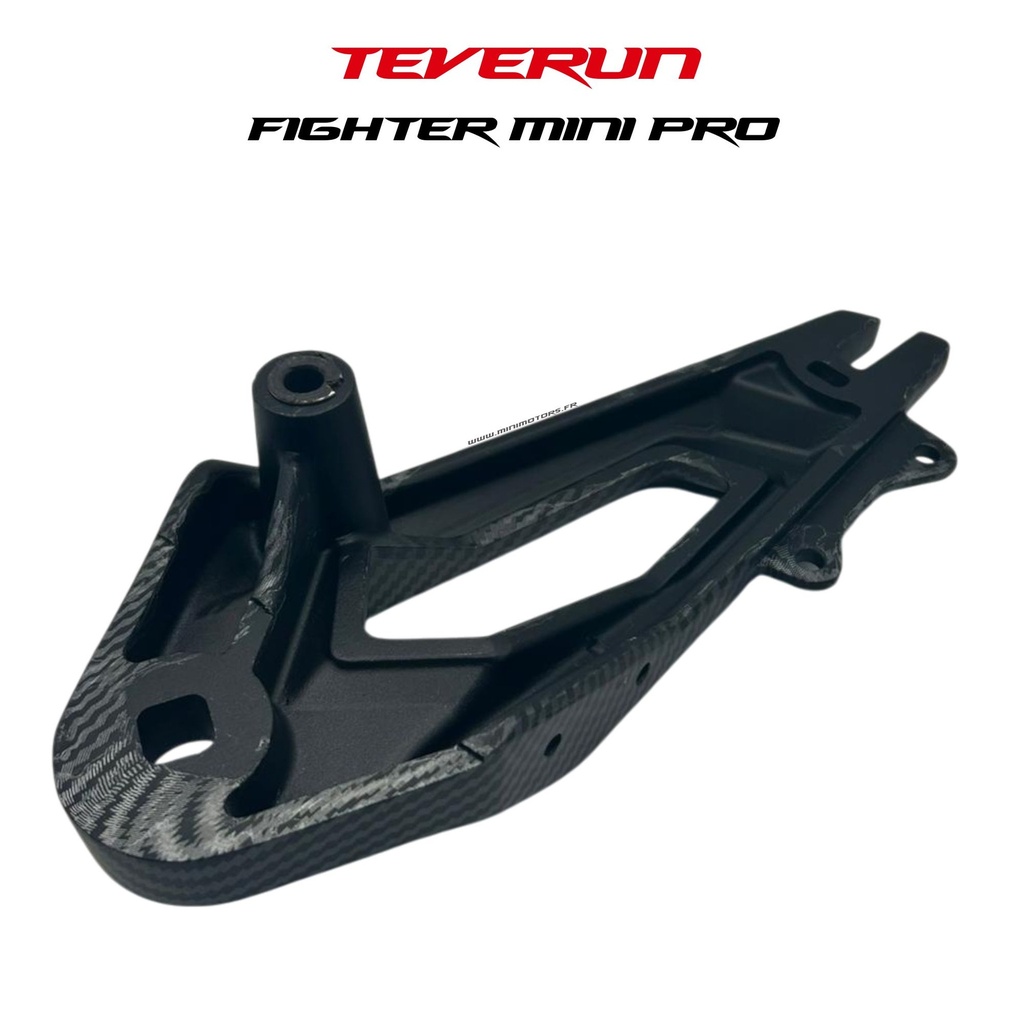TEVERUN FIGHTER MINI PRO 2025 | BRAS DE FOURCHE AV DROITE / AR GAUCHE EFFET CARBONE