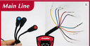 KAABO WOLF WARRIOR 11 PLUS | CABLE PRINCIPAL 3 CONNECTEURS