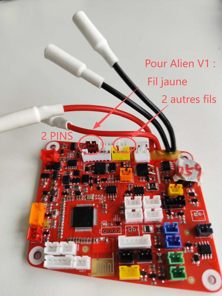 DUALTRON ALIEN | MODULE CARTE MÈRE V2 (2 PINS)