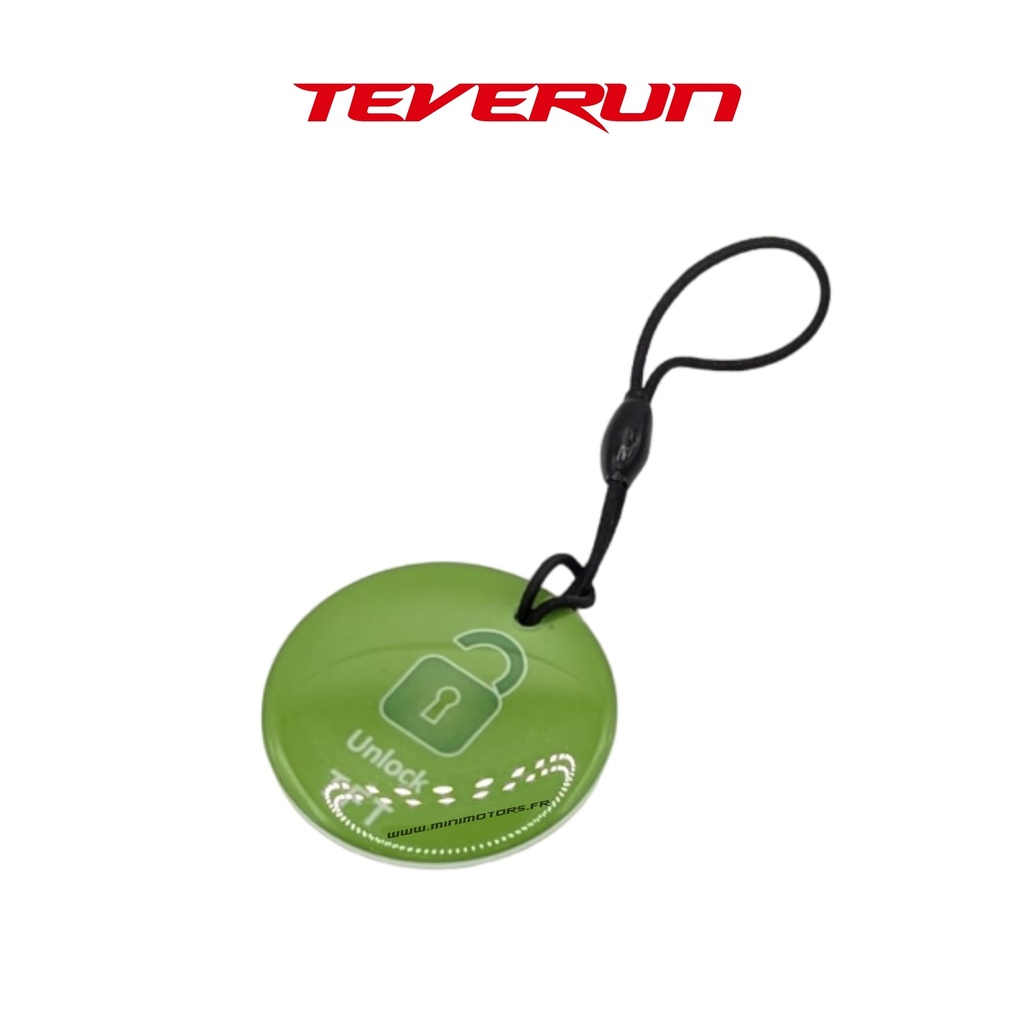 TEVERUN | CARTE NFC VERT ILLIMITEE