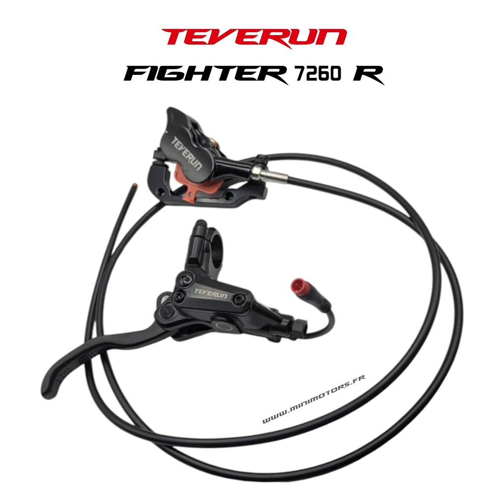 TEVERUN 7260R & FIGHTER 11 2025 | KIT DE FREIN COMPLET AVANT (4 PISTONS) V2