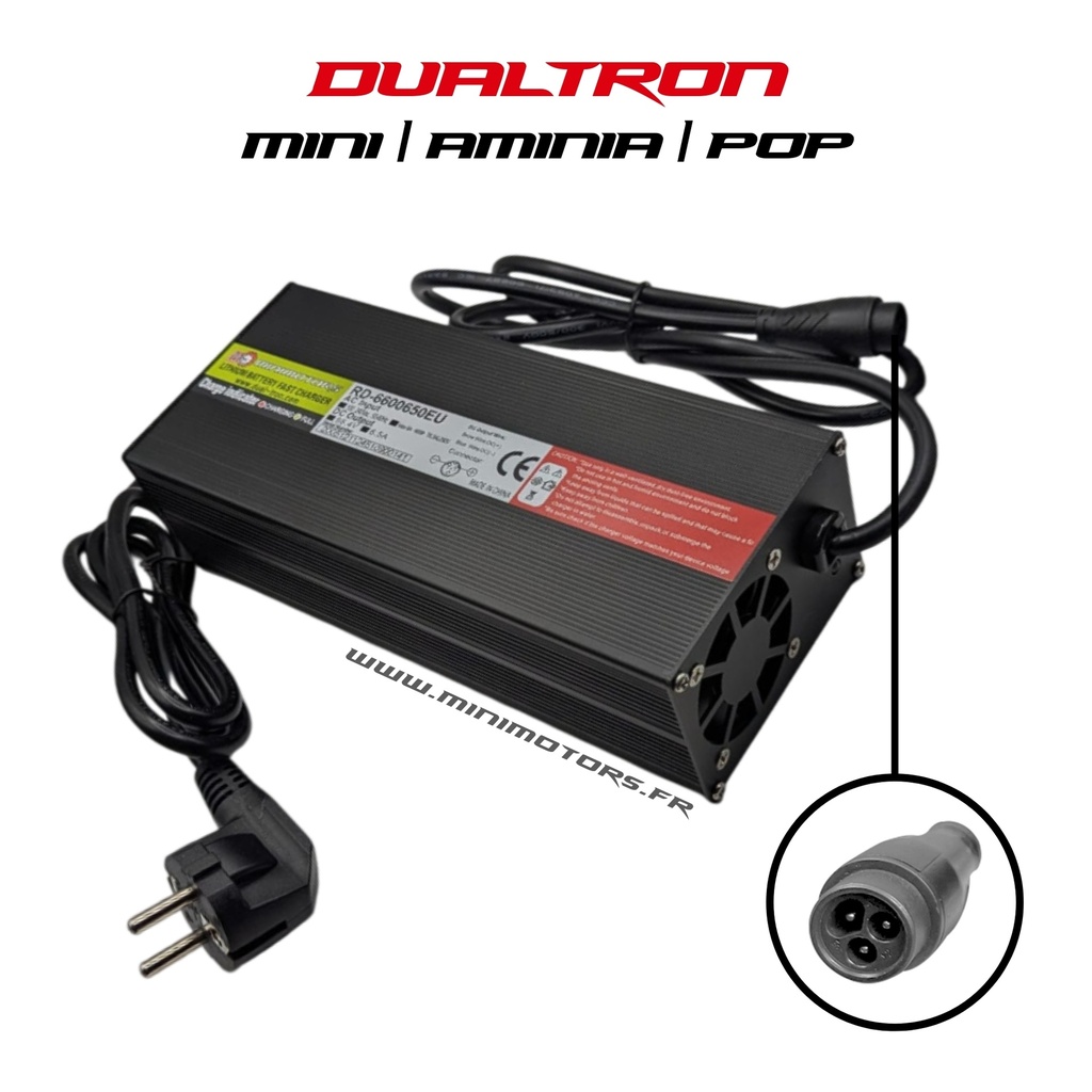 DUALTRON MINI, AMINIA & POP | CHARGEUR RAPIDE 58.1V 7A