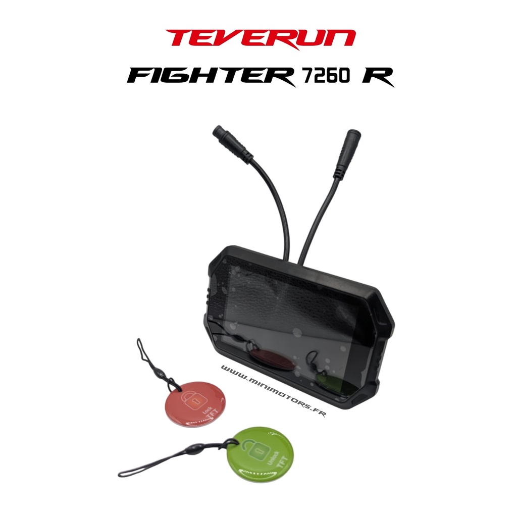 TEVERUN FIGHTER 7260R | 4 INCHES TFT DISPLAY