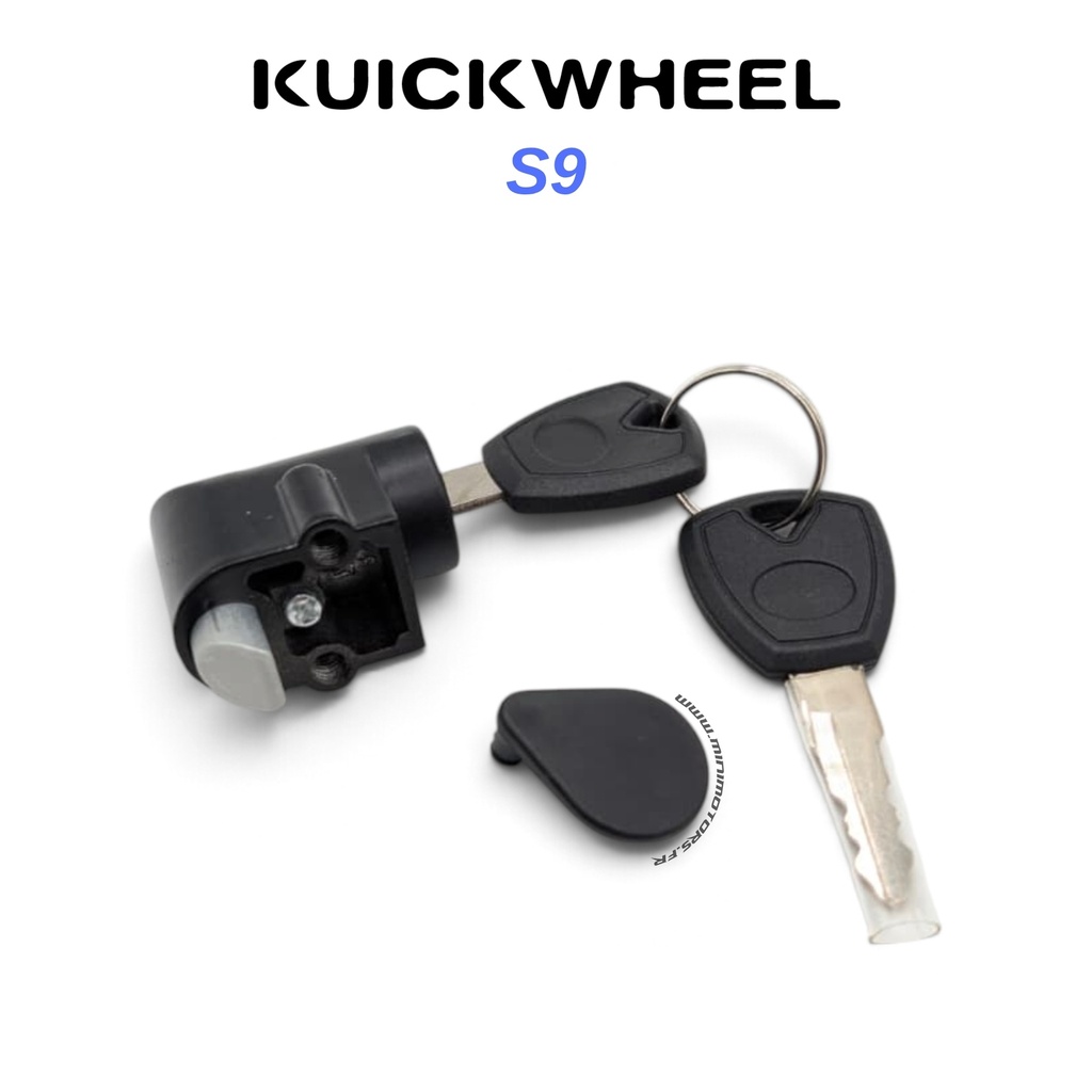 KUICKWHEEL S9 | SERRURE CLES ET CACHE