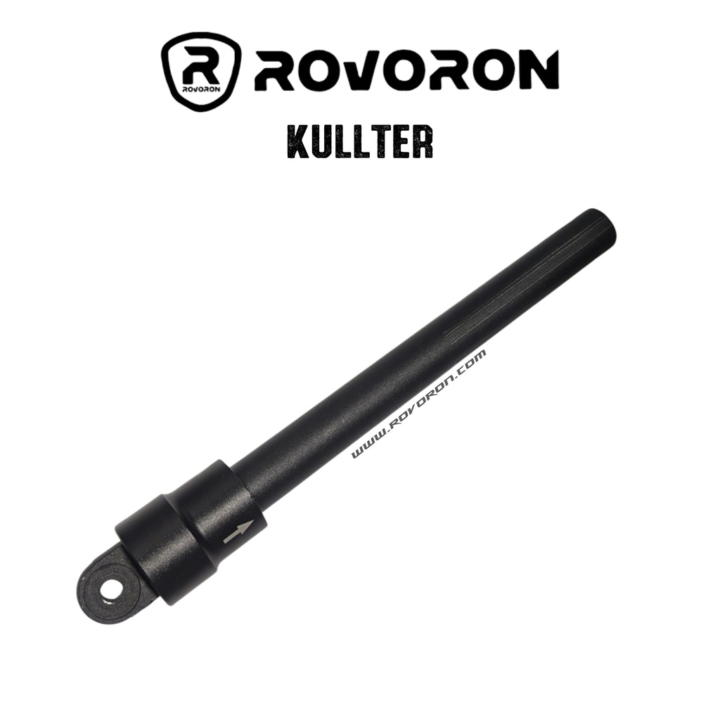 ROVORON KULLTER & LUXURY | TUBES POIGNÉES DU GUIDON EN NOIR