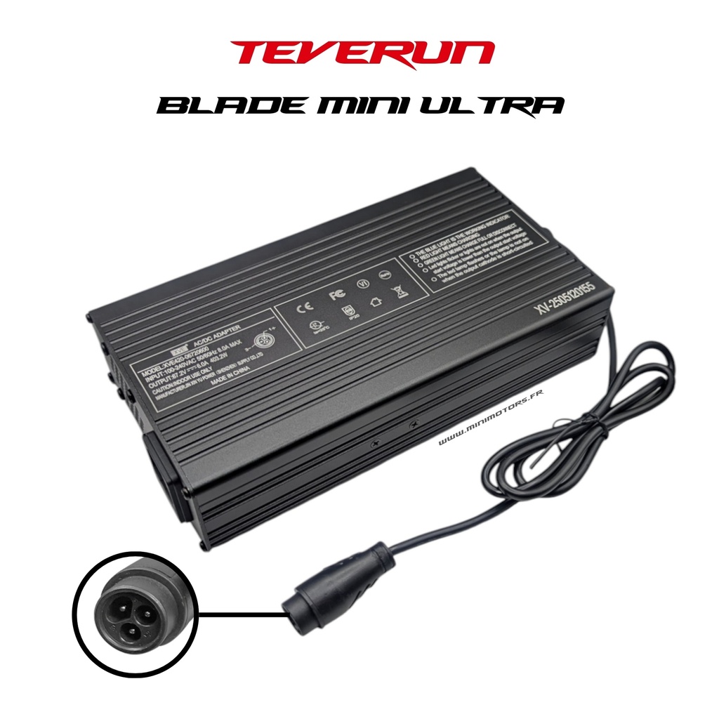 TEVERUN FIGHTER 10 & 11 & MINI PRO & BLADE MINI ULTRA | CHARGEUR RAPIDE 67,2V 6A