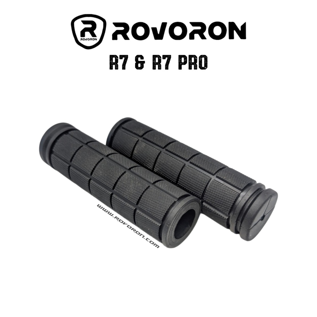 ROVORON R7 | POIGNEE CAOUTCHOUC (la paire)