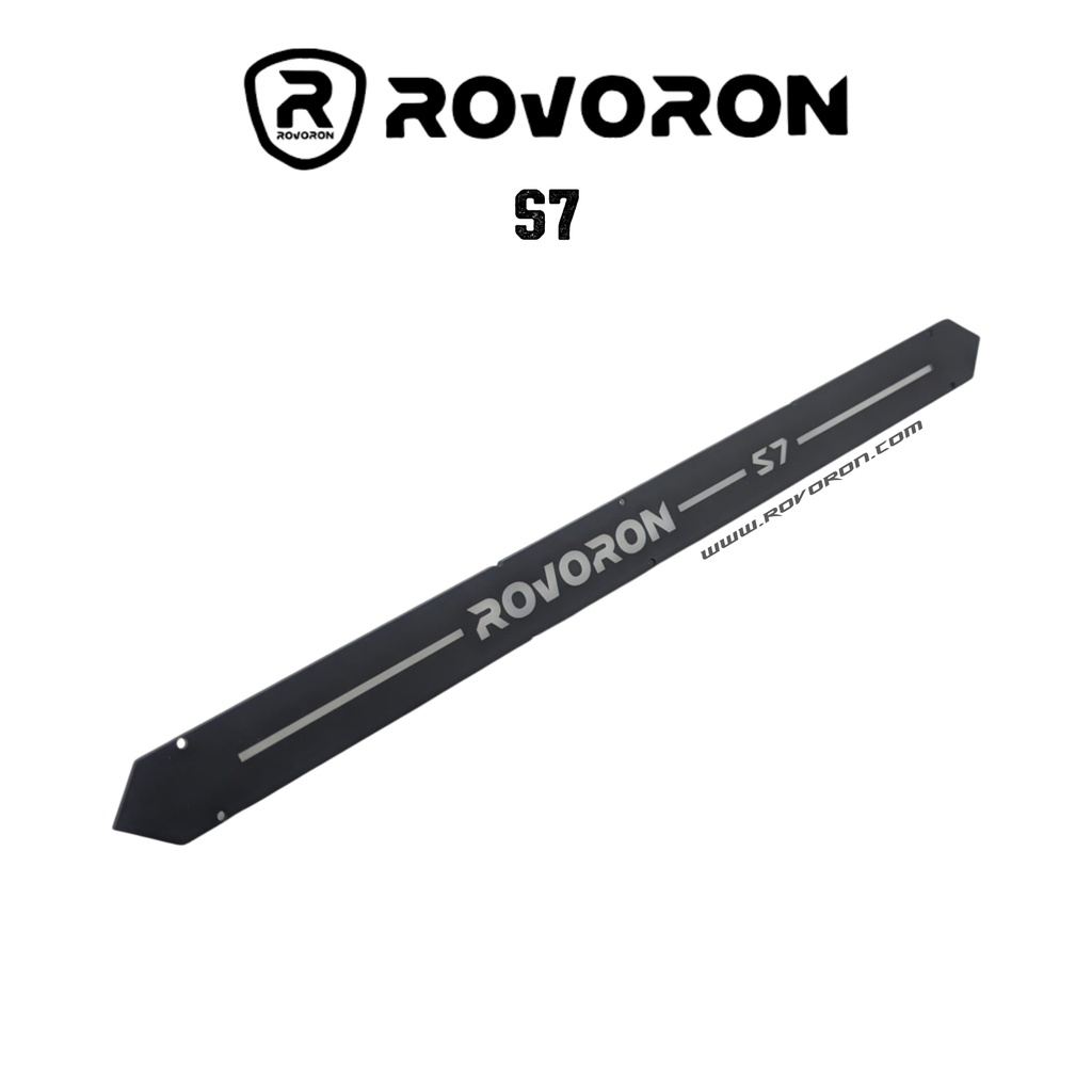 ROVORON S7 | CACHE LOGO DU DECK GAUCHE
