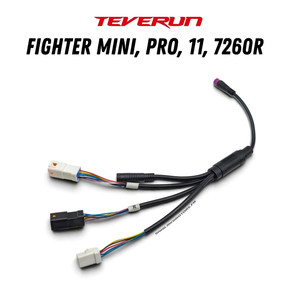 TEVERUN FIGHTER MINI PRO & MINI & FIGHTER 11 & 7260R 2026 | FAISSEAU ELECTRIQUE SECONDAIRE