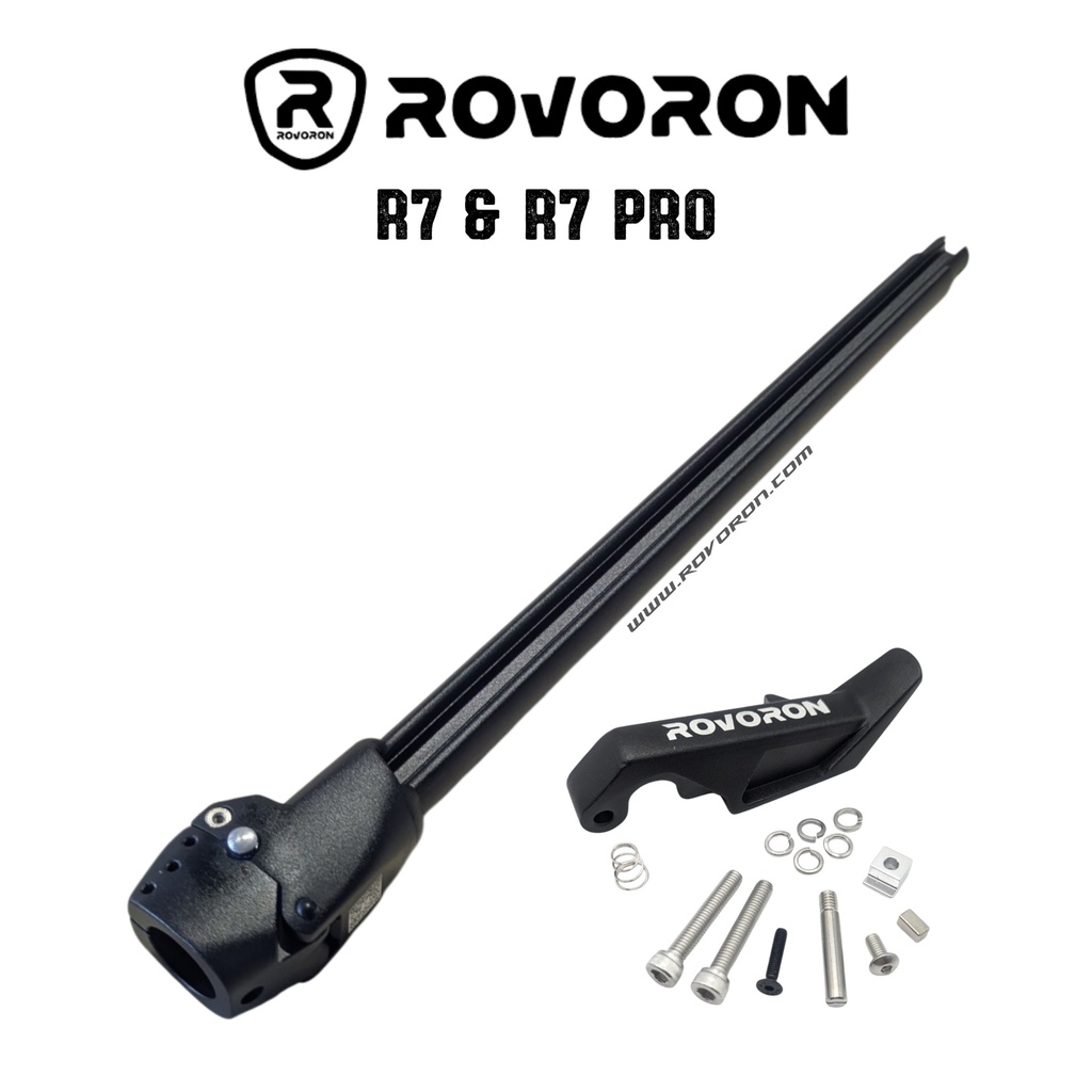ROVORON R7 & R7 PRO | COLONNE DE DIRECTION + PARTIE BASSE SYSTÈME DE PLIAGE V2 renforcée