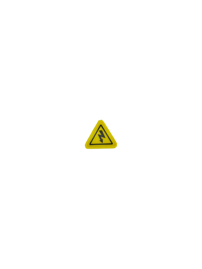 EK3 sticker high voltage warning
