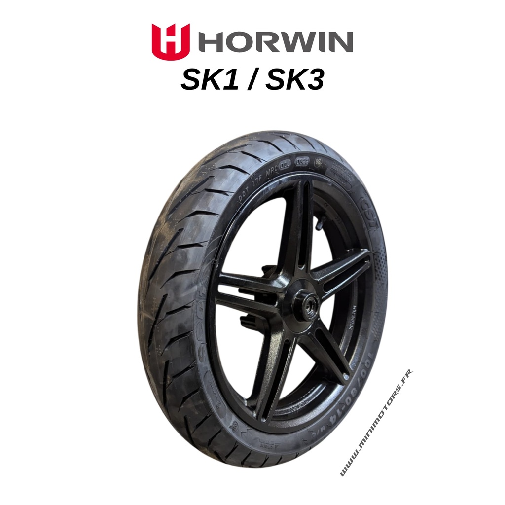 SK Front Rim + Tire Set