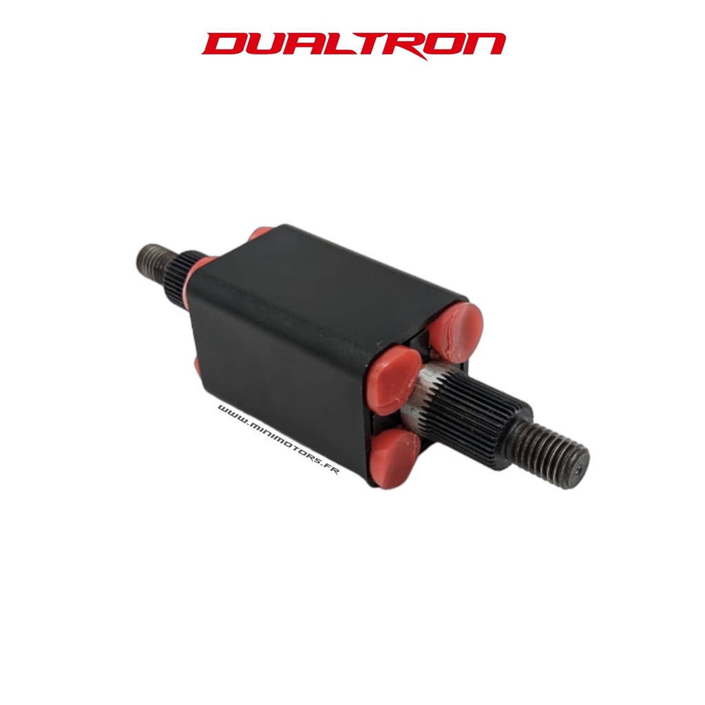 DUALTRON | CARTOUCHE DE SUSPENSION (ROUGE / MEDIUM HARD) 65mm