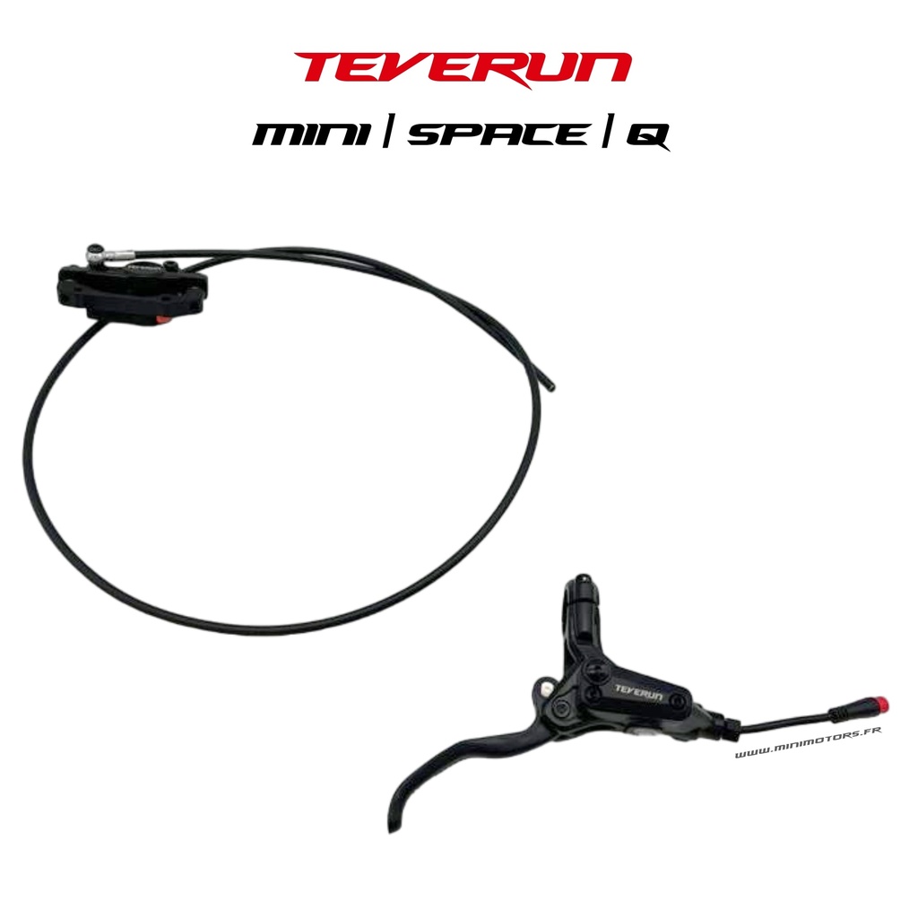 TEVERUN FIGHTER MINI & SPACE & MINI Q | COMPLETE FRONT HYDRAULIC BRAKE KIT