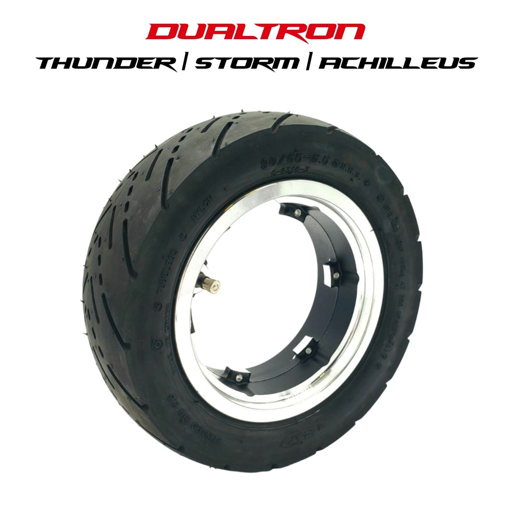 DUALTRON THUNDER 1/2, STORM, ULTRA, ACHILLEUS 2023  | ROUE COMPLETE AVANT/ ARRIERE TUBELESS