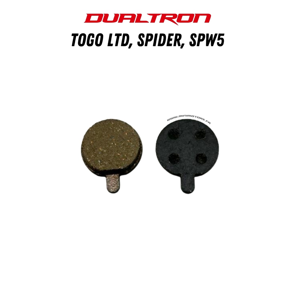 SPW 4 & 5 - DUALTRON | BRAKE PAD (JAK)(PAIR)