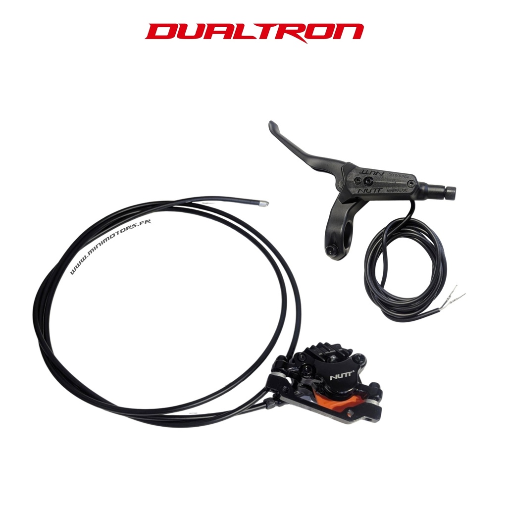 DUALTRON | NUTT REAR HYDRAULIC BRAKE SET (LEVER, CALIPER, CABLE)