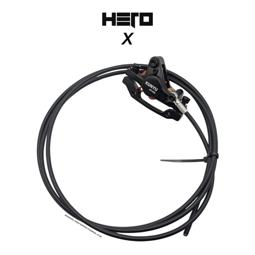 [HEROA0065] HERO X | ETRIER FREIN + DURITE ARRIERE