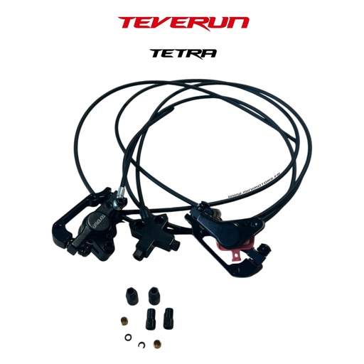[TVR00414] TEVERUN TETRA | REAR BRAKE CALIPER +HOSE