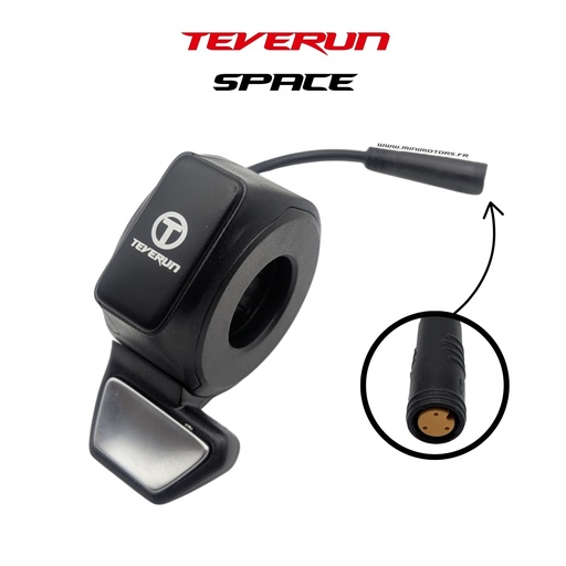 [TVR00515] TEVERUN SPACE & BLADE MINI ULTRA | GÂCHETTE ACCÉLÉRATEUR POUCE