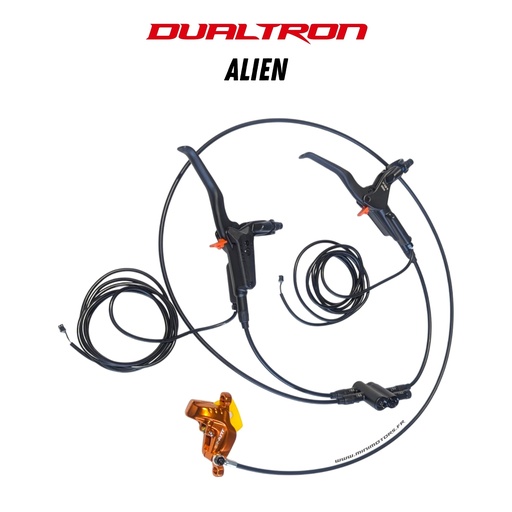 [DLT01769] DUALTRON ALIEN | KIT FREIN AVANT (LEVIERS + ETRIER AV+ CBS)