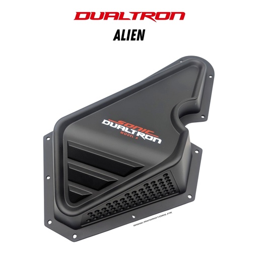 [DLT01785] DUALTRON ALIEN | CACHE DROIT BOITIER COLONNE DIRECTION (NOIR)