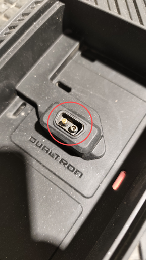[DLT01909] DUALTRON SONIC | CONNECTEUR DE CHARGE CHASSIS