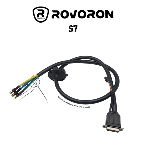 [ROVORON0168] ROVORON S7 | CABLE MOTEUR ARRIERE AVEC CAPTEUR HALL