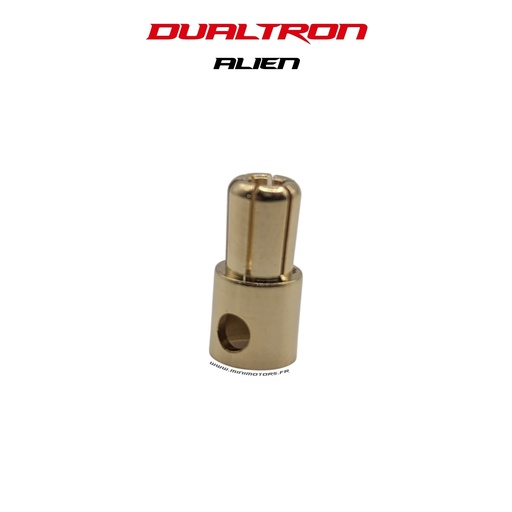 [DLT01936] DUALTRON ALIEN | CONNECTEUR BULLET MALE MOTEUR