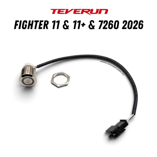 [TVR00645] TEVERUN FIGHTER 11 & 11+ & 7260 2026 | BOUTON COUPE CIRCUIT BATTERIE