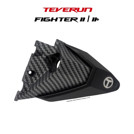 [TVR00657] TEVERUN FIGHTER 11+ 2026 | SUPPORT FEU LED DU DECK AV GAUCHE / AR DROIT EFFET CARBONE