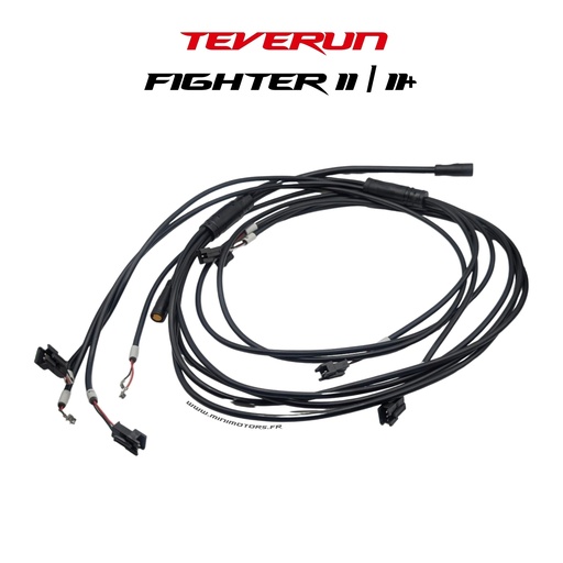 [TVR00673] TEVERUN MINI ECO & MINI & MINI PRO & 7260R | CABLE PRINCIPAL VERSION APPLI 2025 ETANCHE V6 CLIGNOTANTS GUIDON 