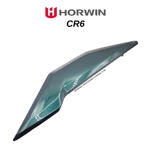 [HORWIN0118] CR6 right side plastic trim painted green