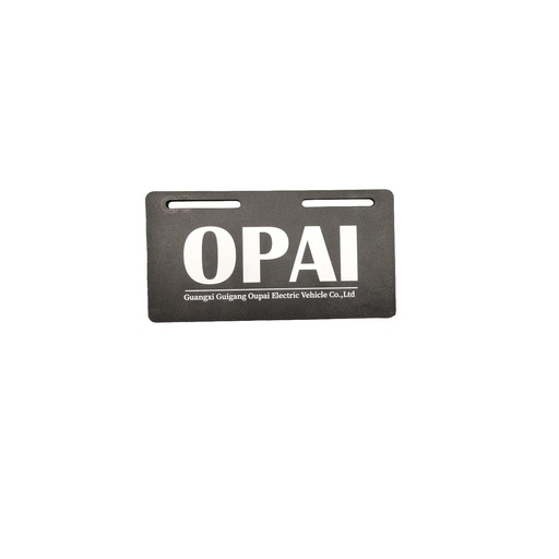 [OPAI0075] OPAI YW-04 | OPAI ADVERTISING LICENSE PLATE
