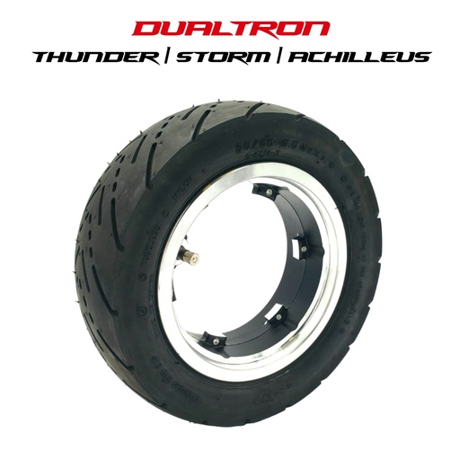 [DLT00318] DUALTRON THUNDER 1/2, STORM, ULTRA, ACHILLEUS 2023  | ROUE COMPLETE AVANT/ ARRIERE TUBELESS
